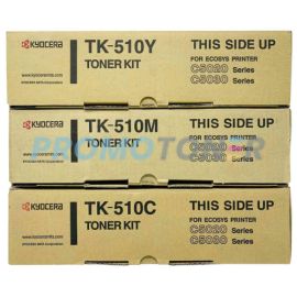 Kyocera Mita TK-510 Toner CMY Pack of 3