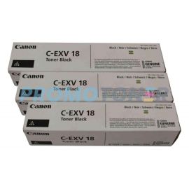 Canon C-EXV18 Toner Black Pack Of 3