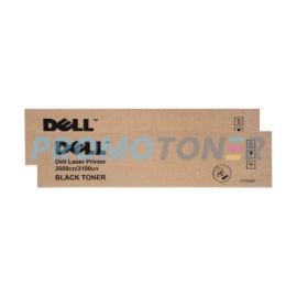 Dell 3000CN/3100CN Toner Black 2 Pack