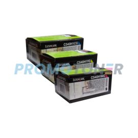 Lexmark C540 Toner CMY High Yield Pack of 3