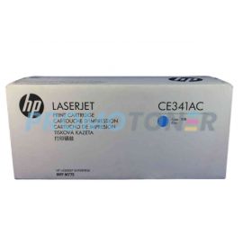 HP CE341AC CYAN TONER - 16000 PAGES FOR COLOR LASERJET MANAGED MFP M775ZM