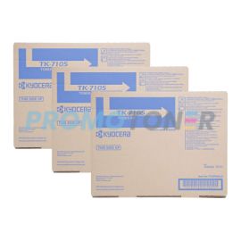 Kyocera Mita TK-7105 Toner Kit Black Pack Of 3