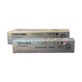 Toshiba E-studio 5520C Toner Cartridge Black Pack Of 2