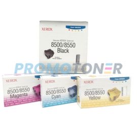 Xerox Phaser 8500 Solid Ink CMY High Yield and Extra High Yield Black
