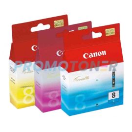 Canon CLI-8 Ink CMY Pack of 3