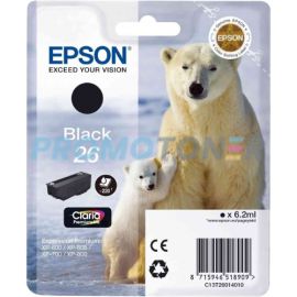 EPSON 26 C13T26014010 BLACK INK - 220 PAGES FOR EXPRESSION PREMIUM XP-520