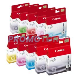 Canon PIXMA Pro9500 PGI-9 Ink All Colors Pack of 10
