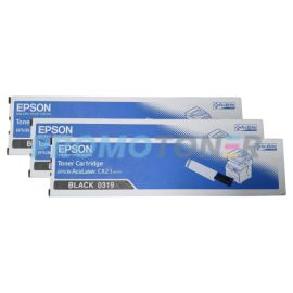 Epson 0319 Toner Cartridge Black High Yield Pack Of 3