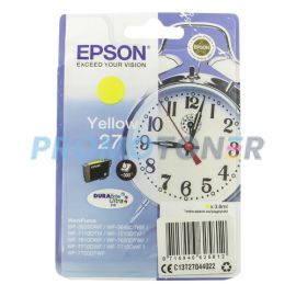 EPSON 27 C13T27044022 YELLOW INK - 300 PAGES FOR WORKFORCE WF-3620