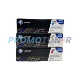 HP 125A Toner CMY Pack of 3