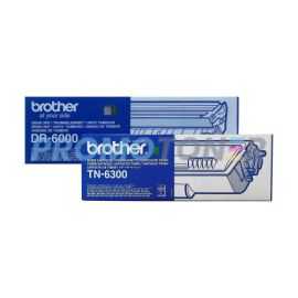 Brother TN-6300 Toner and DR-6000 Drum Black Pack of 2
