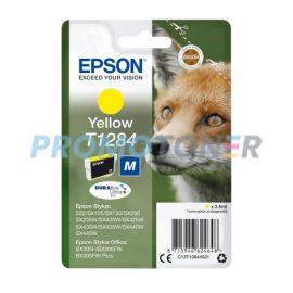 EPSON T1284 C13T12844021 YELLOW INK - 225 PAGES FOR STYLUS OFFICE BX305F