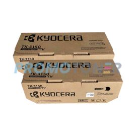 Kyocera Mita TK-3150 Toner Kit Black Pack Of 2