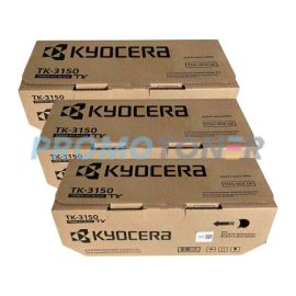 Kyocera Mita TK-3150 Toner Kit Black Pack Of 3