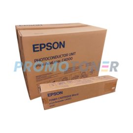Epson AcuLaser c4000 Toner and Drum Black Pack of 2