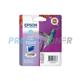 EPSON T0805 C13T08054011 LIGHT CYAN INK - 345 PAGES FOR STYLUS PHOTO P50
