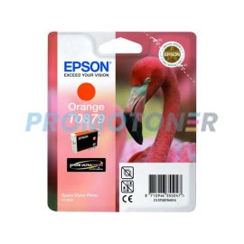 EPSON T0879 C13T08794010 ORANGE INK - 1215 PAGES FOR STYLUS PHOTO R1900