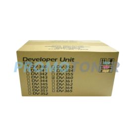 KYOCERA MITA DV-360 BLACK DEVELOPER - 300000 PAGES FOR FS-4020DN