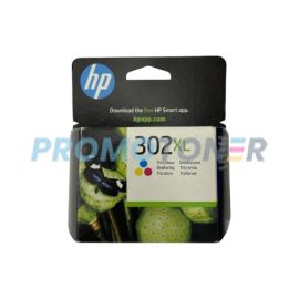 HP 302XL F6U67AE TRI-COLOR INK - 330 PAGES FOR DESKJET 1110