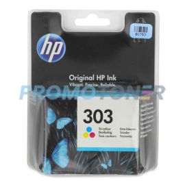 HP 303 T6N01AE TRI-COLOR INK - 165 PAGES FOR ENVY INSPIRE 7221E