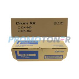 Kyocera Mita TK-450 Toner Kit and DK-450 Drum Kit Black Pack of 2