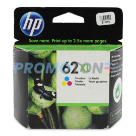 HP 62XL C2P07AE TRI-COLOR INK - 415 PAGES FOR DESKJET 5740