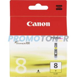 CANON CLI-8 0623B003 YELLOW INK - 280 PAGES FOR PIXMA IP3300