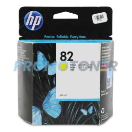 HP 82 C4913A YELLOW INK - 1400 PAGES FOR DESIGNJET 10PS