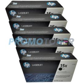HP 15X Toner Black 5 Pack