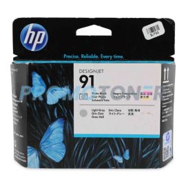 HP 91 C9463A PHOTO BLACK AND LIGHT GRAY INK FOR DESIGNJET Z6100 42-INCH
