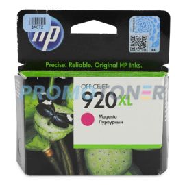 HP 920XL CD973AE MAGENTA INK - 700 PAGES FOR OFFICEJET 6000