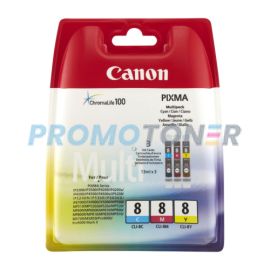 CANON CLI-8 0621B026 CMY INK - 840 PAGES FOR PIXMA IP3300