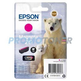 EPSON 26 C13T26134012 MAGENTA INK - 300 PAGES FOR EXPRESSION PREMIUM XP-520