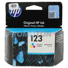 HP 123 F6V16AE TRI-COLOR INK - 100 PAGES FOR DESKJET 1110