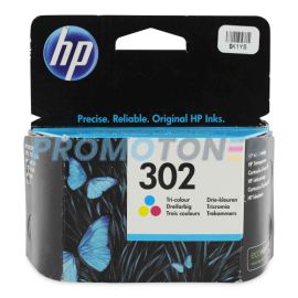 HP 302 F6U65AE TRI-COLOR INK - 165 PAGES FOR DESKJET 1110