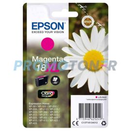 EPSON 18XL C13T18134012 MAGENTA INK - 450 PAGES FOR EXPRESSION HOME XP-102