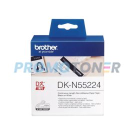 BROTHER DK-N55224 BLACK ON WHITE P-TOUCH TAPE FOR QL-500