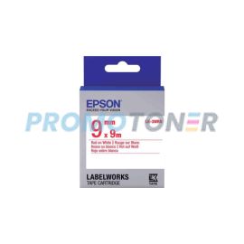 EPSON C53S653008 RED ON WHITE LABELS FOR LABELWORKS LW 300
