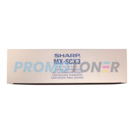 SHARP MX-SCX3 STAPLE CARTRIDGE - 8000 STAPLES FOR MX-M1100