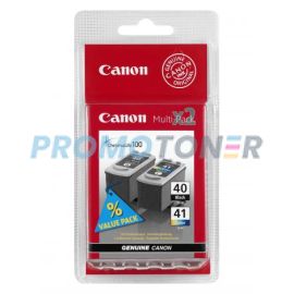 CANON CL-41 PG-40 0615B036 BLACK / COLOR INK - 310 COLOR PAGES FOR PIXMA IP1200