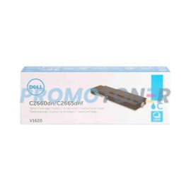 DELL 593-BBBN CYAN TONER - 1200 PAGES FOR C2660DN COLOR PRINTER
