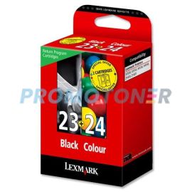 LEXMARK 23 24 18C1419E BLACK / COLOR INK - 215 B/W PAGES FOR X-3430