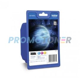 BROTHER LC-1280XLRBWBPDR COLOR INK - 3600 PAGES FOR MFC-J5910DW