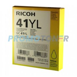 RICOH GC-41 405768 YELLOW INK - 400 PAGES FOR AFICIO SG 2100N