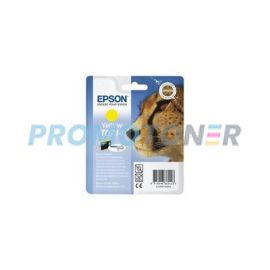EPSON T0714 C13T071440A0 YELLOW INK - 450 PAGES FOR STYLUS D78