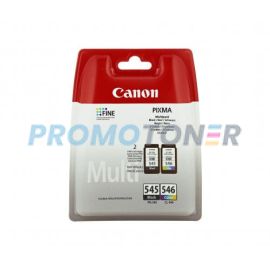 CANON PG-545 CL-546 8287B005 BLACK / COLOR INK - 180 B/W PAGES FOR PIXMA IP2850