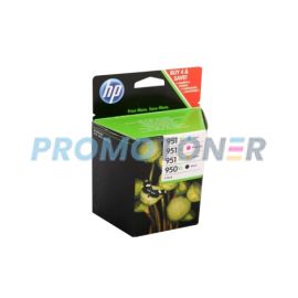 HP 950XL 951XL C2P43AE BLACK / COLOR INK - 23000 B/W PAGES FOR OFFICEJET PRO 251DW