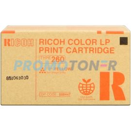 RICOH TYPE 260 888447 YELLOW TONER - 10000 PAGES FOR AF CL-7200