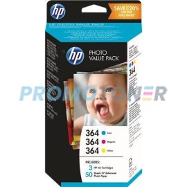 HP 364 T9D88EE CMY INK FOR C410A