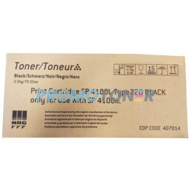 NRG TYPE 220 407014 BLACK TONER - 7500 PAGES FOR AFICIO SP 4100NL